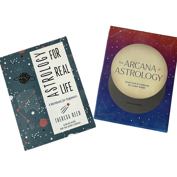 Other - Arcana Astrology Oracle Deck and Guidebook PLUS Astrology For Real Life Workbook